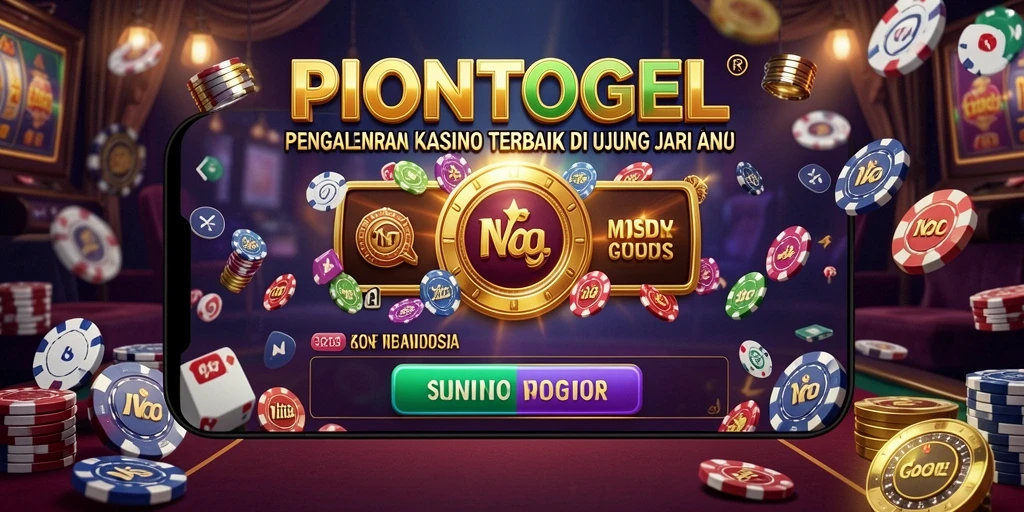 Tampilan permainan Kasino mendebarkan di PIONTOGEL.